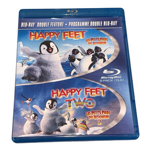 Happy Feet Double Feature Blu Ray DVD 2012